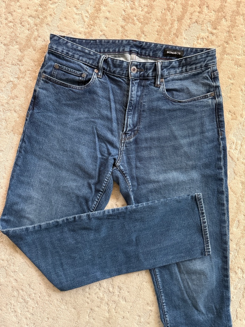 Bonobos tailored fit 34/34 organic cotton jean